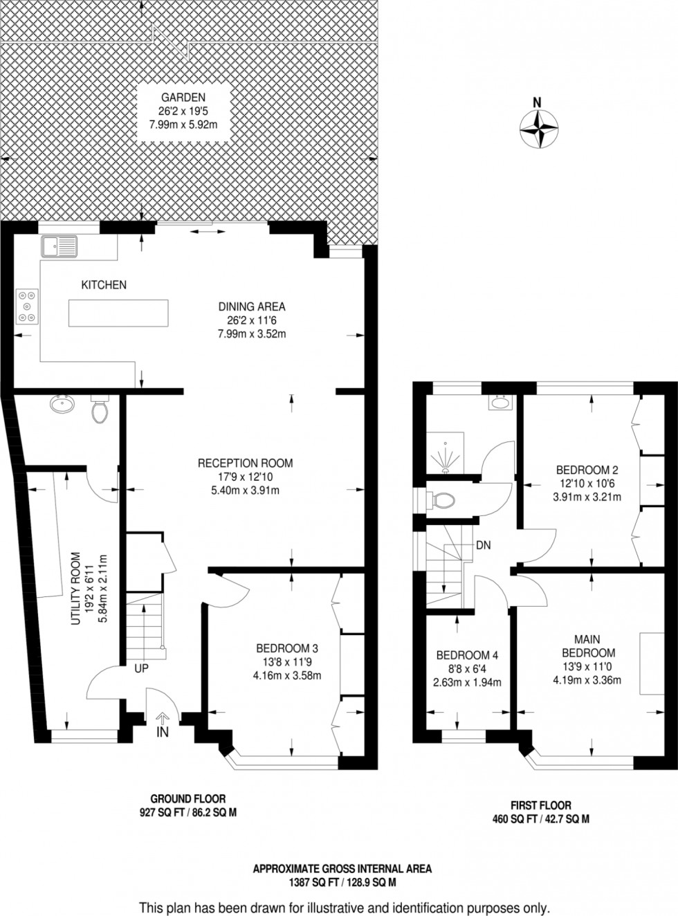Floorplan for Alexandra Avenue, Harrow