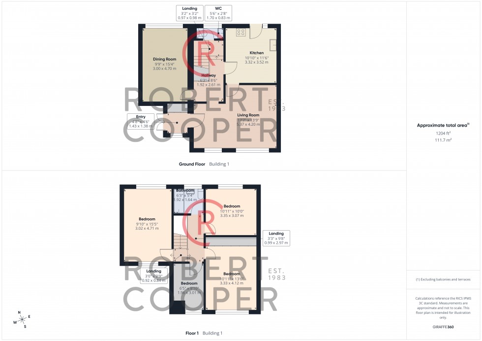 Floorplan for Eastern Avenue, Pinner