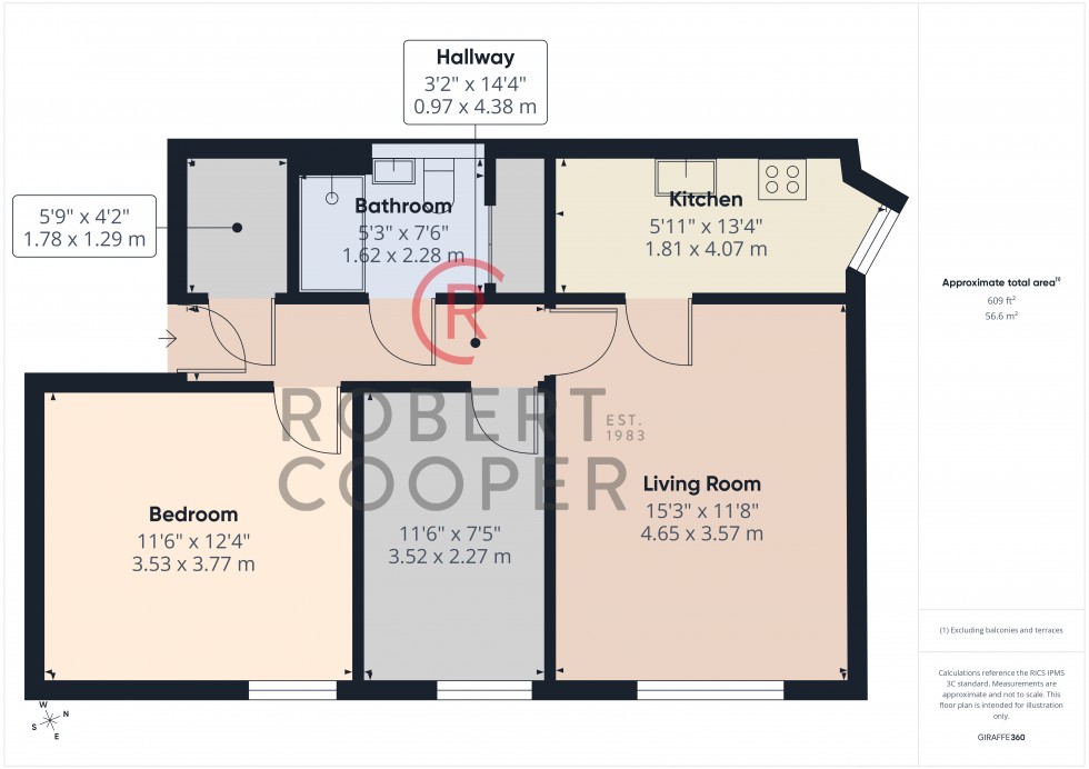 Floorplan for Westbury Lodge Close, Pinner
