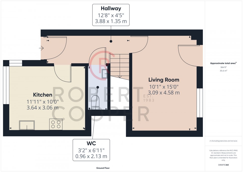 Floorplan for Owen Close, Northolt