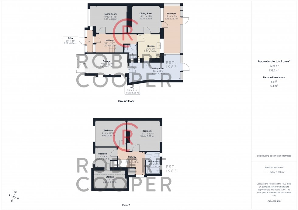 Floorplan for South Park Way, South Ruislip