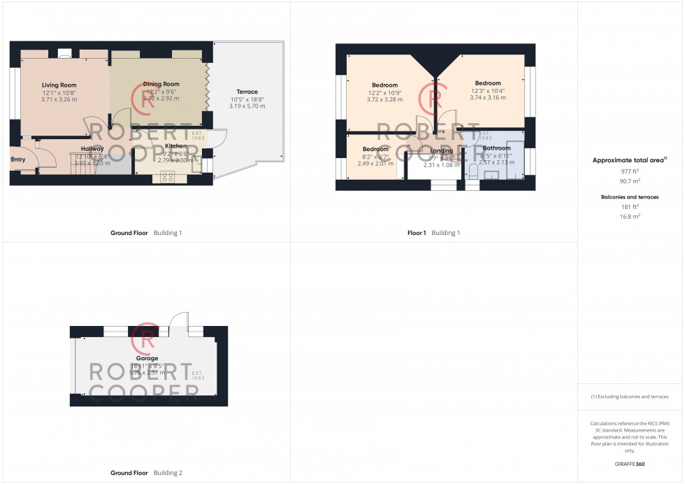 Floorplan for Alexandra Avenue, Rayners Lane
