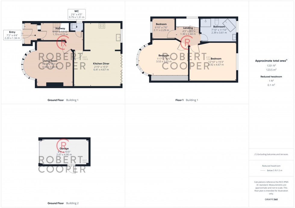 Floorplan for Abbotsbury Gardens, Pinner
