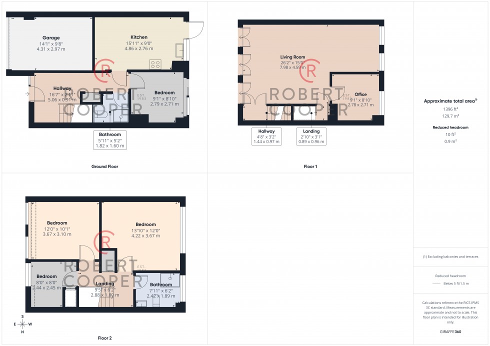 Floorplan for Azalea Walk, Pinner