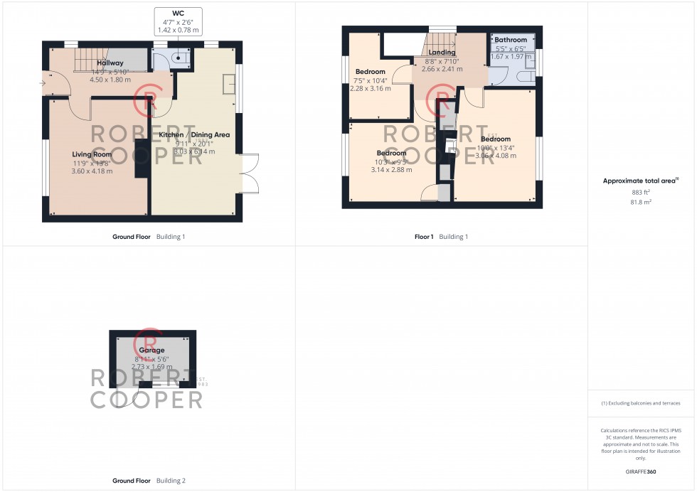 Floorplan for Castleton Road, Eastcote