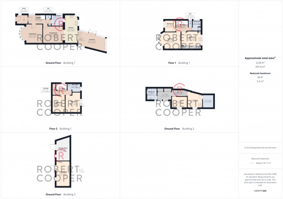 Floorplan for Pavilion Way, Eastcote