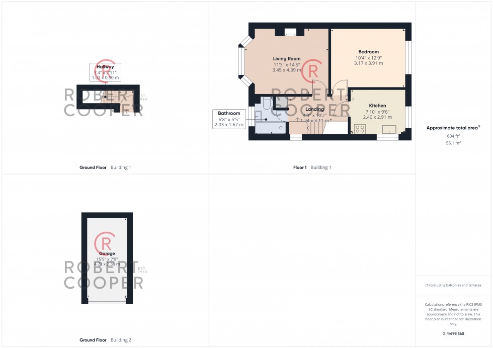 Floorplan for Kent Gardens, Eastcote