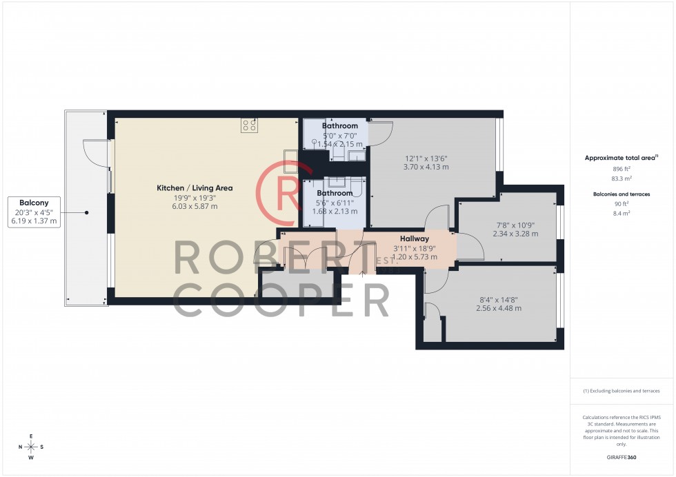 Floorplan for Ladysmith Road, Harrow