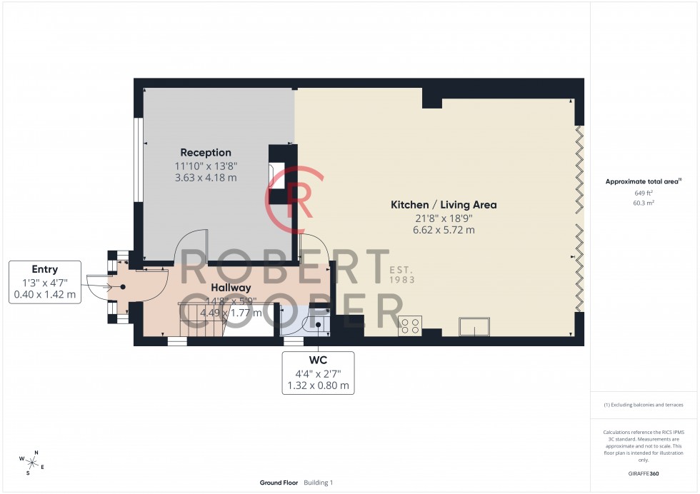 Floorplan for Castleton Road, Eastcote
