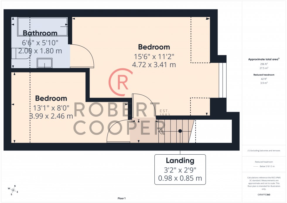 Floorplan for Hardy Avenue, Ruislip