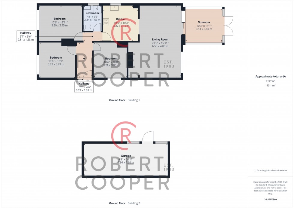 Floorplan for Micawber Avenue, Hillingdon