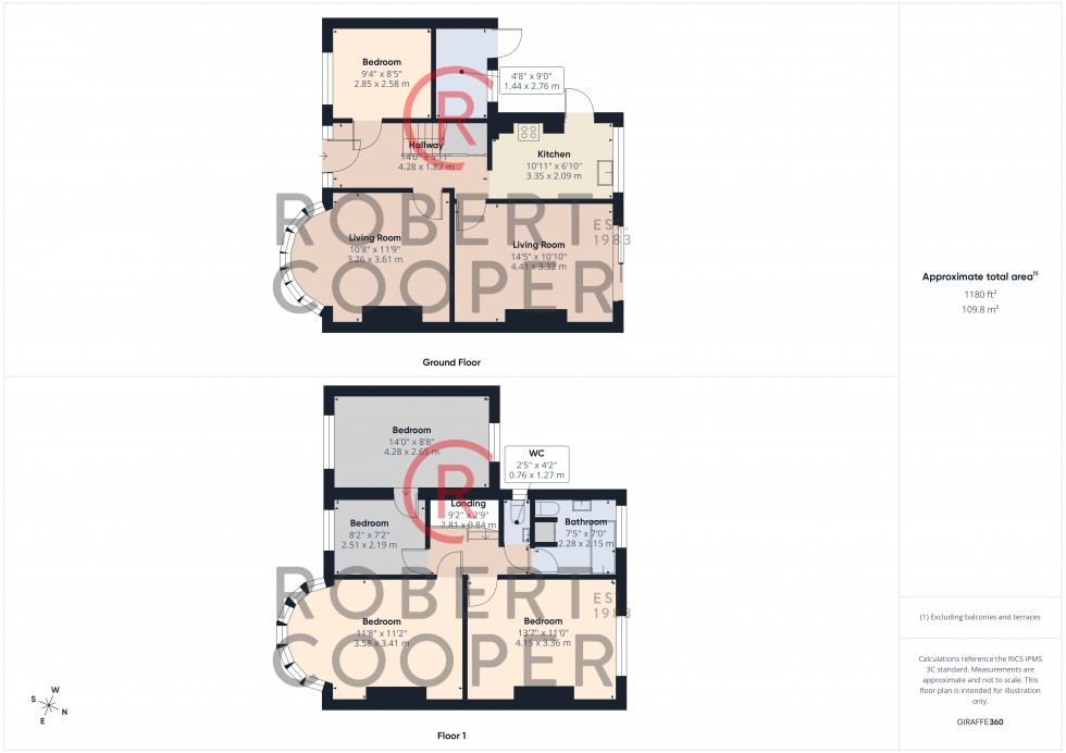 Floorplan for Torrington Road, Ruislip