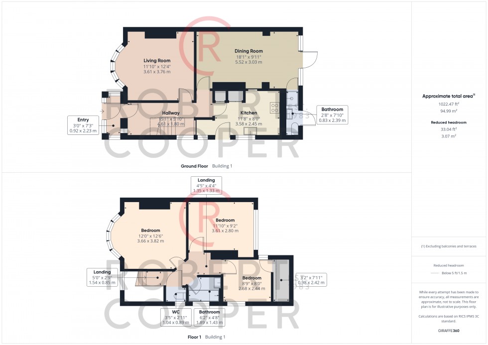 Floorplan for Morford Close, Ruislip