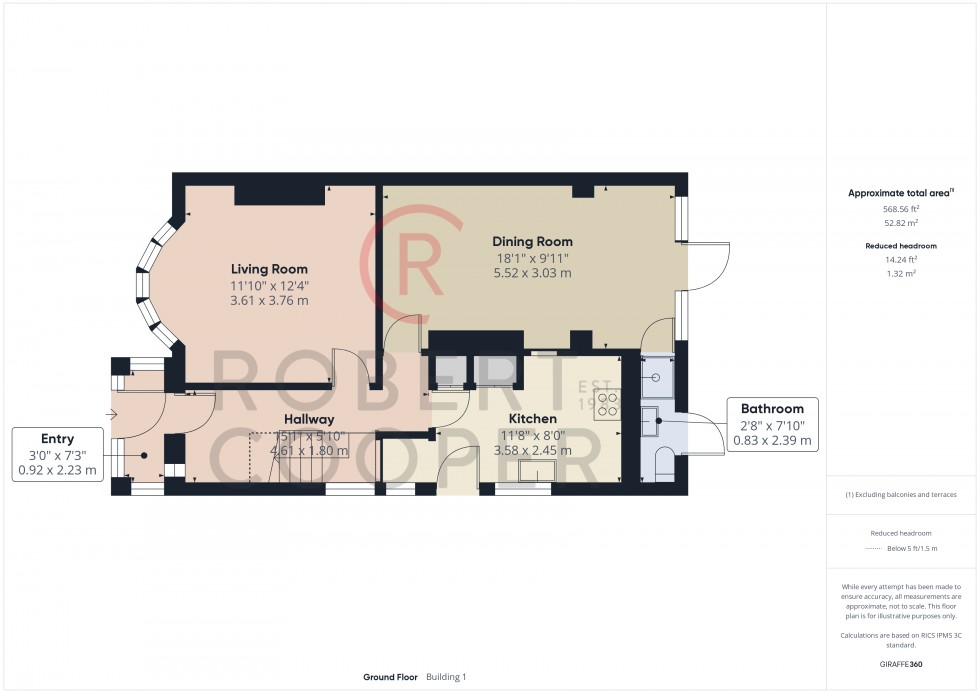 Floorplan for Morford Close, Ruislip