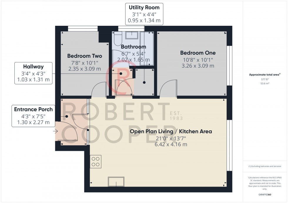 Floorplan for Victoria Road, Ruislip