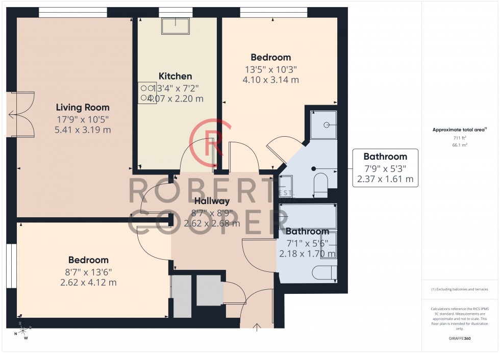 Floorplan for Apsley Close, North Harrow