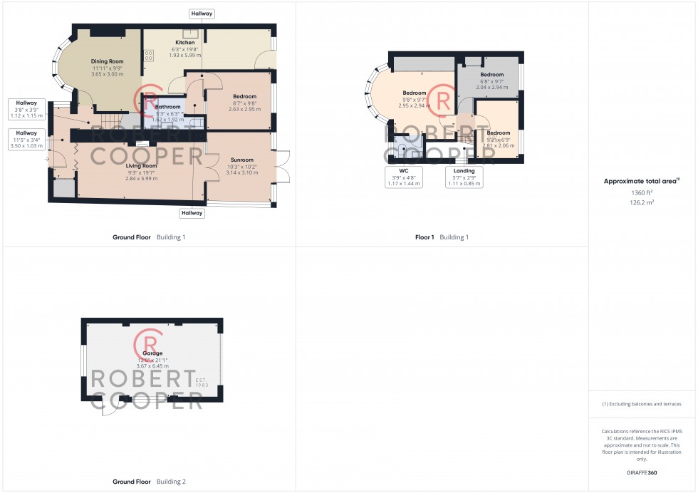 Floorplan for Shaldon Drive, Ruislip