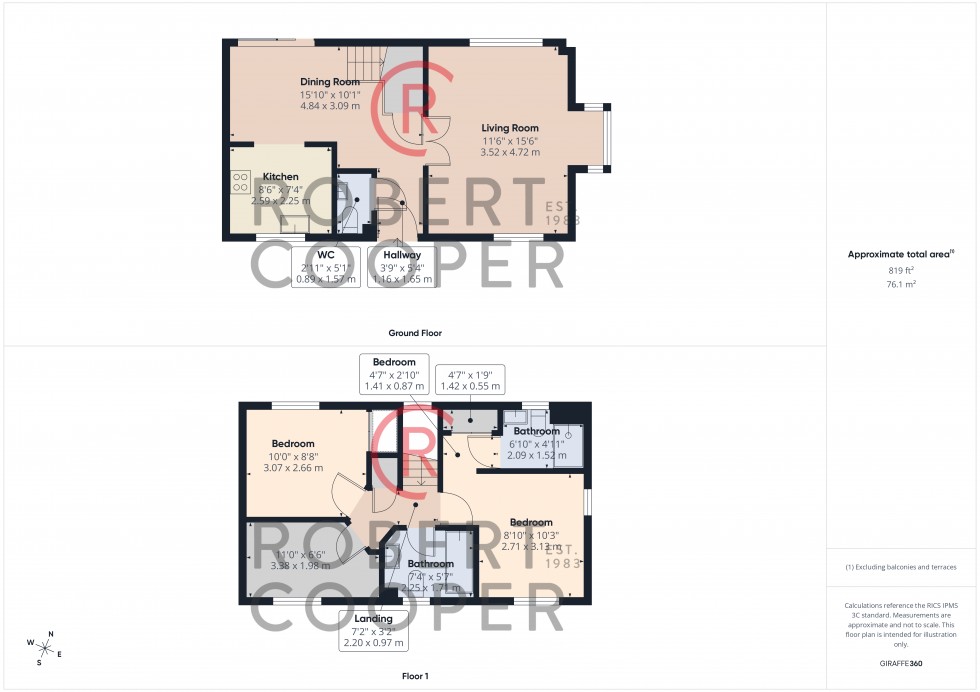 Floorplan for Aspen Grove, Pinner