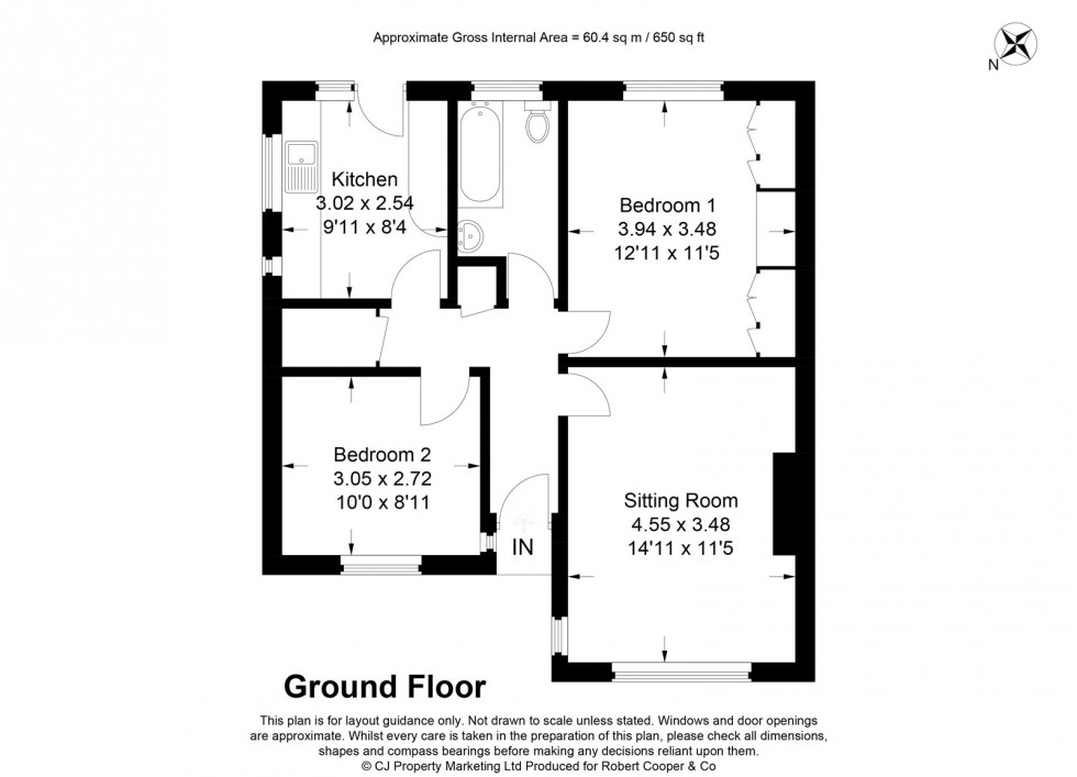 Floorplan for The Sigers, Eastcote