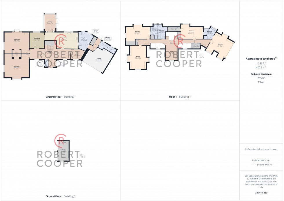 Floorplan for Springwell Lane, Harefield