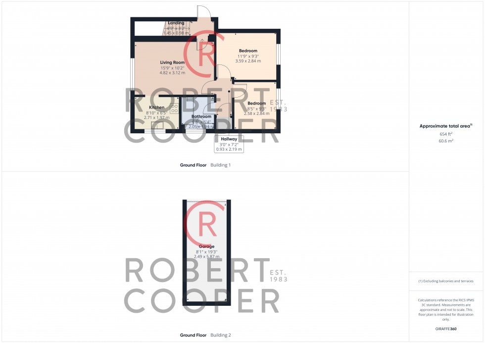 Floorplan for Great Central Avenue, South Ruislip, Middlesex