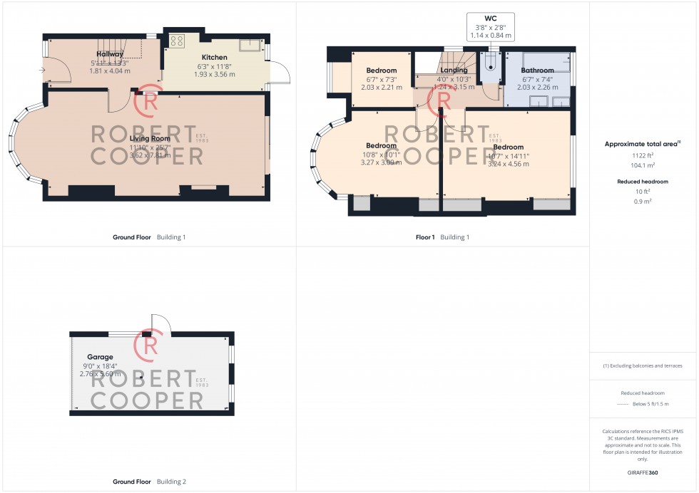 Floorplan for Torbay Road, Harrow
