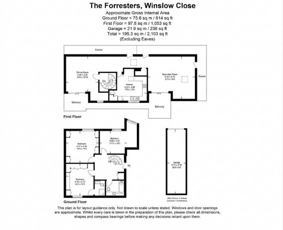 Floorplan for Winslow Close, Eastcote