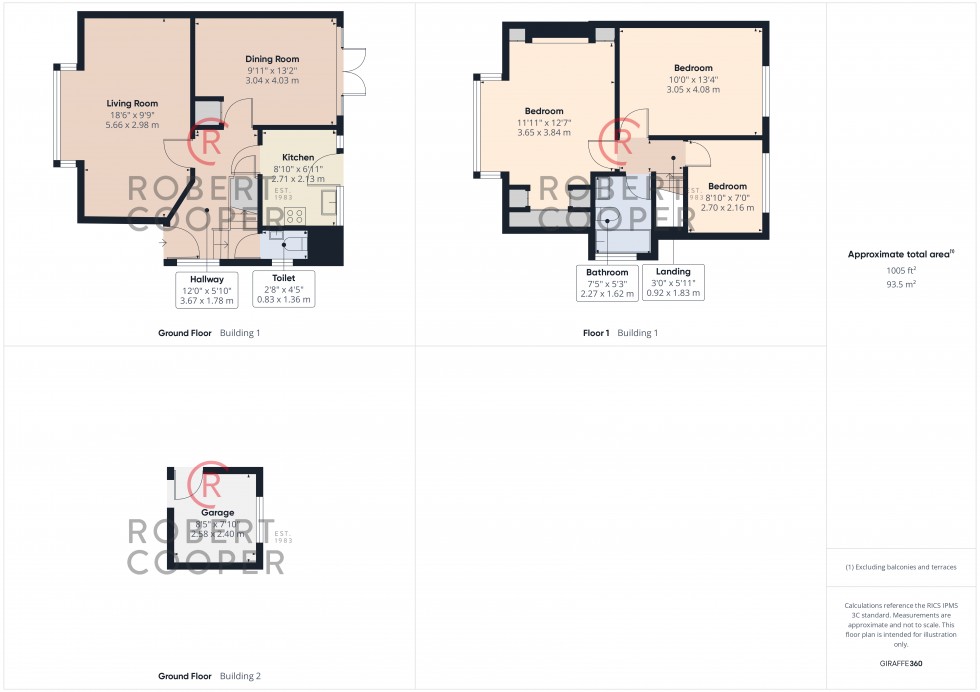 Floorplan for Mount Pleasant, Ruislip