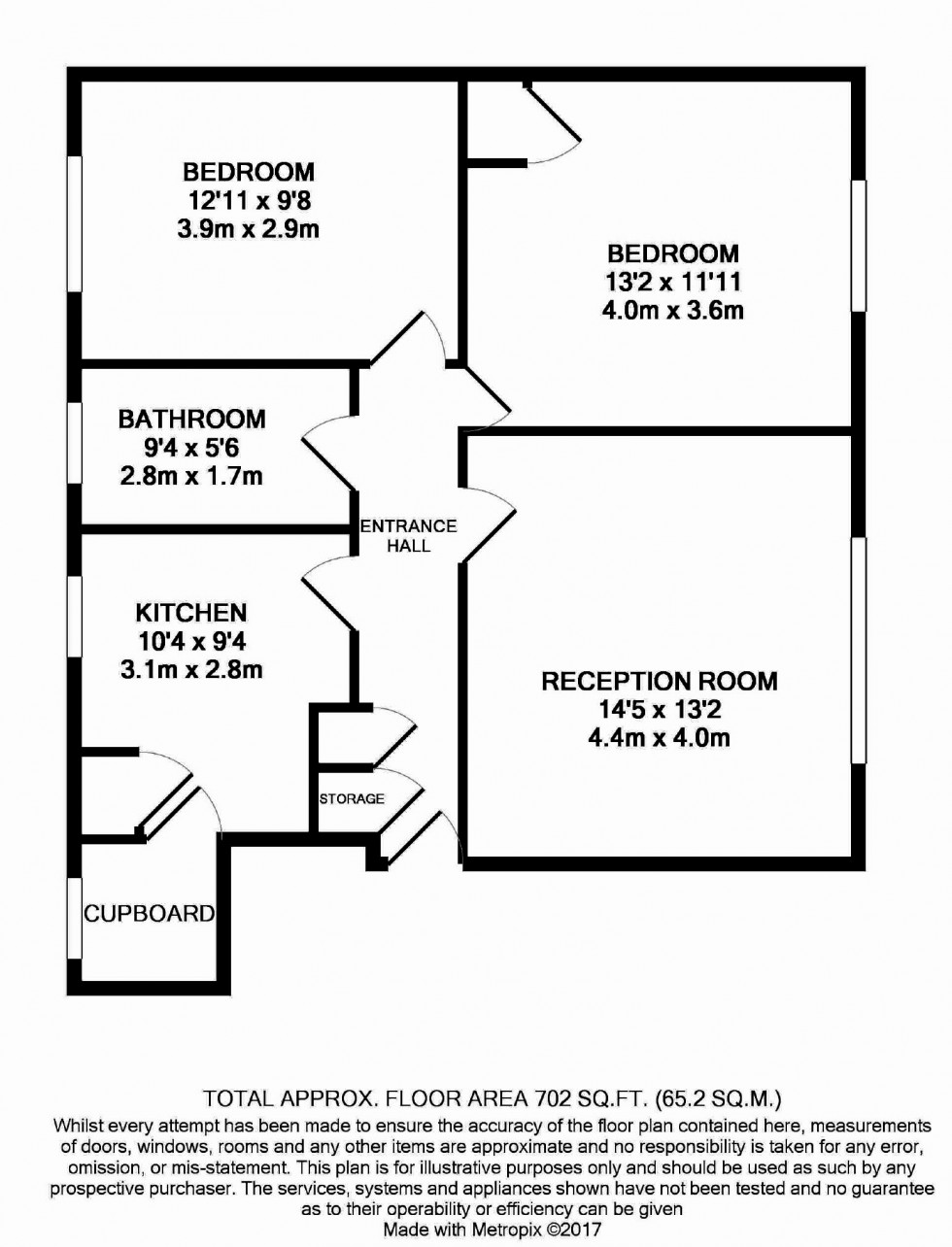 Floorplan for Milman Close, Pinner, Middlesex
