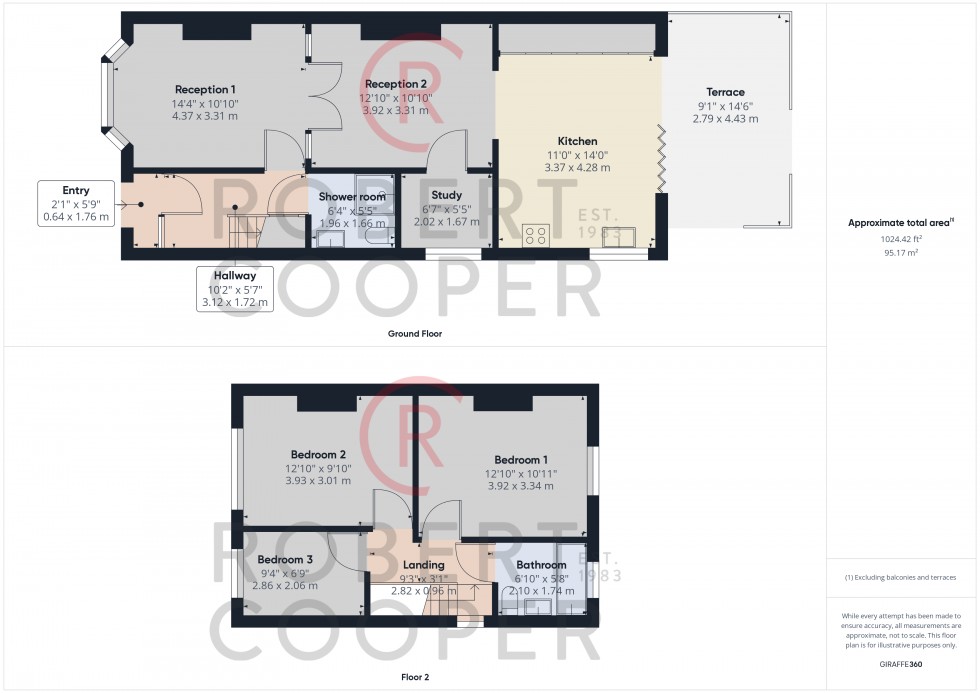 Floorplan for Hilliard Road, Northwood