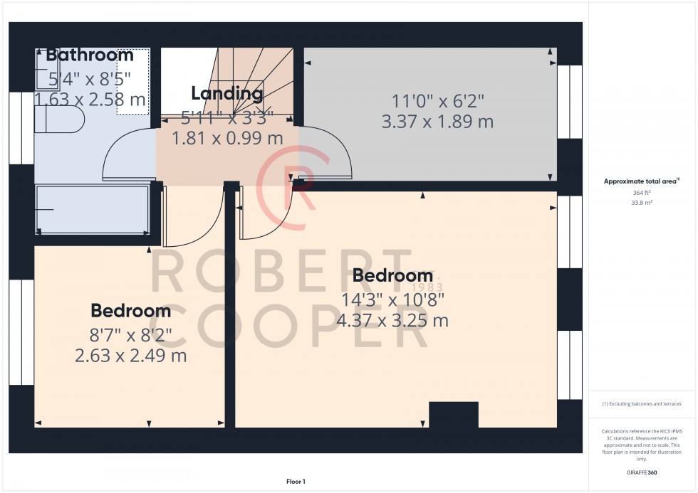 Floorplan for Field End Road, Eastcote