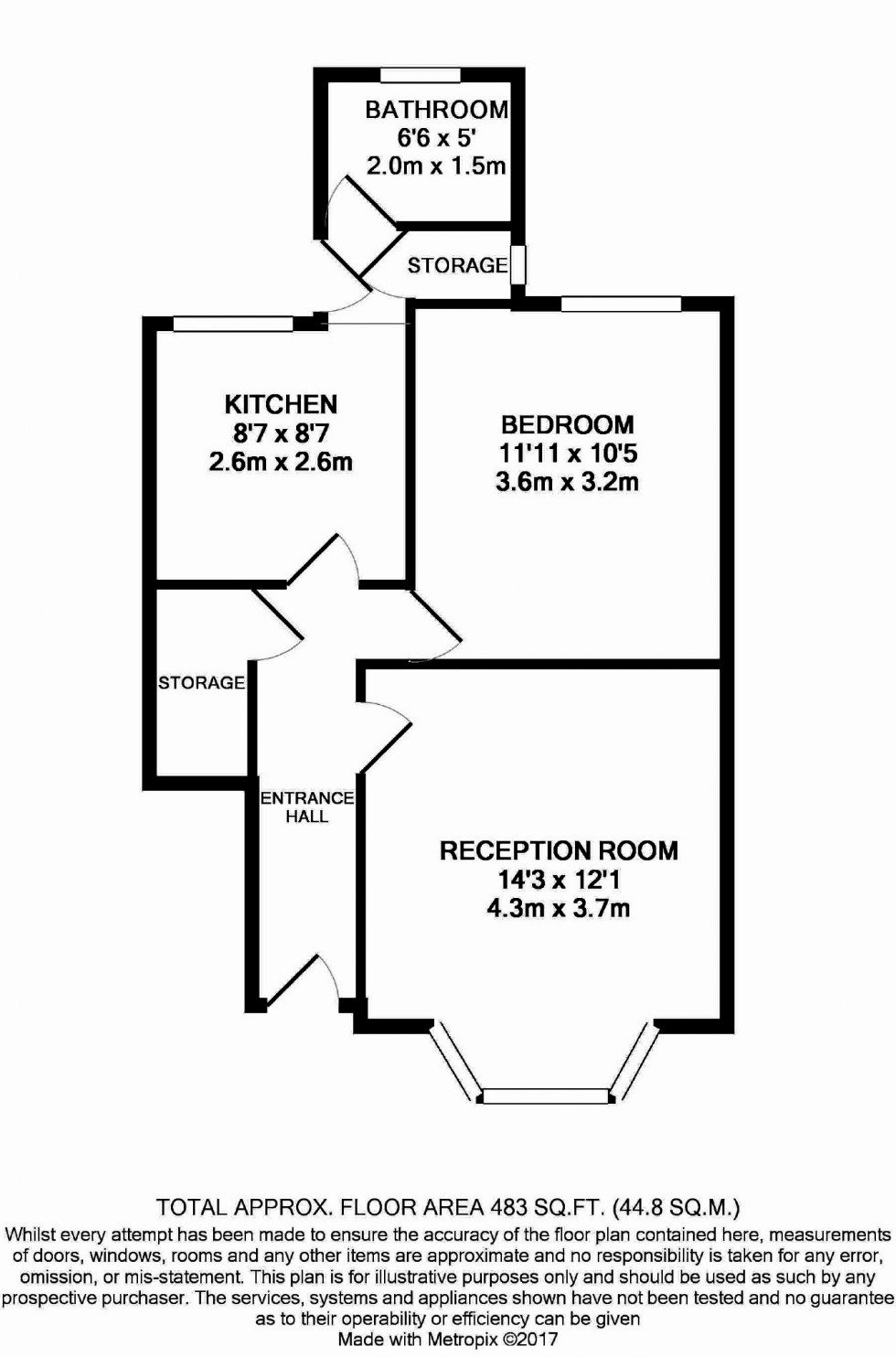 Floorplan for Carr Road, Northolt