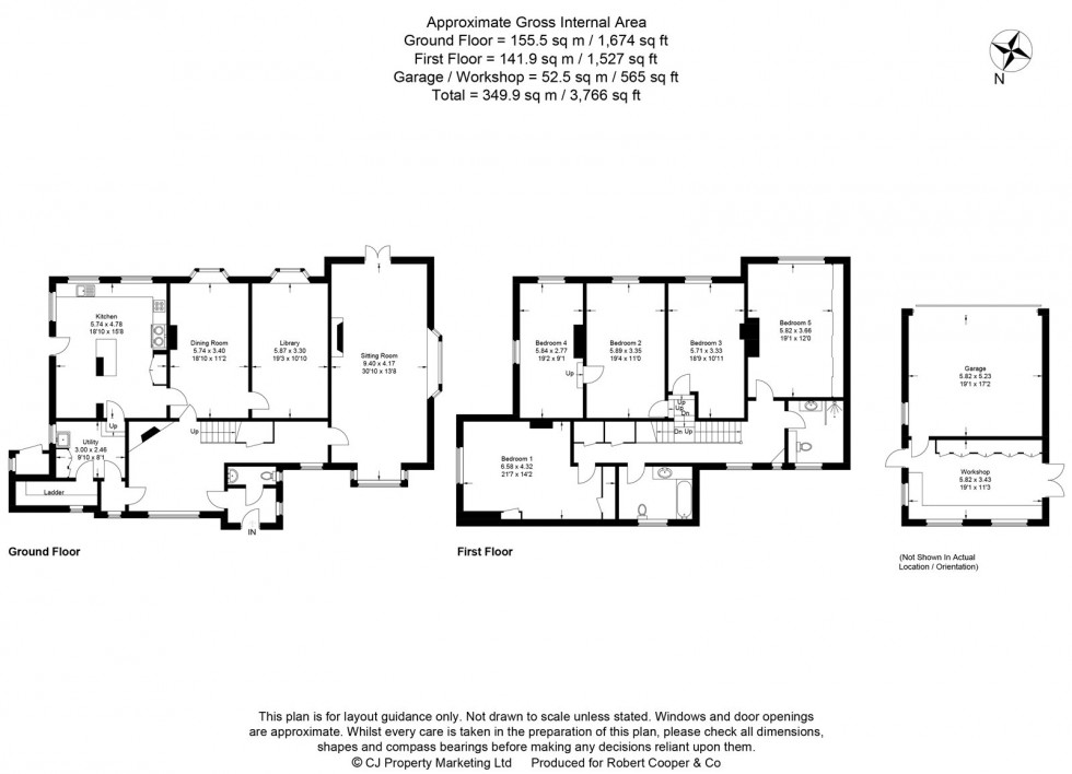 Floorplan for Dene Road, Northwood