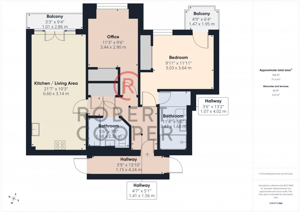 Floorplan for Rickmansworth Road, Northwood