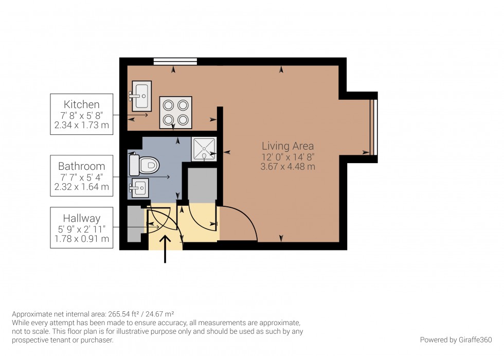Floorplan for Rabournmead Drive, Northolt