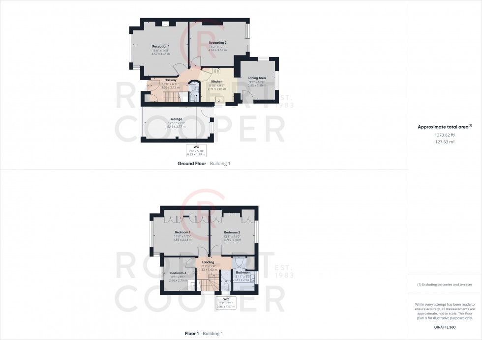 Floorplan for Meadow Way, Ruislip