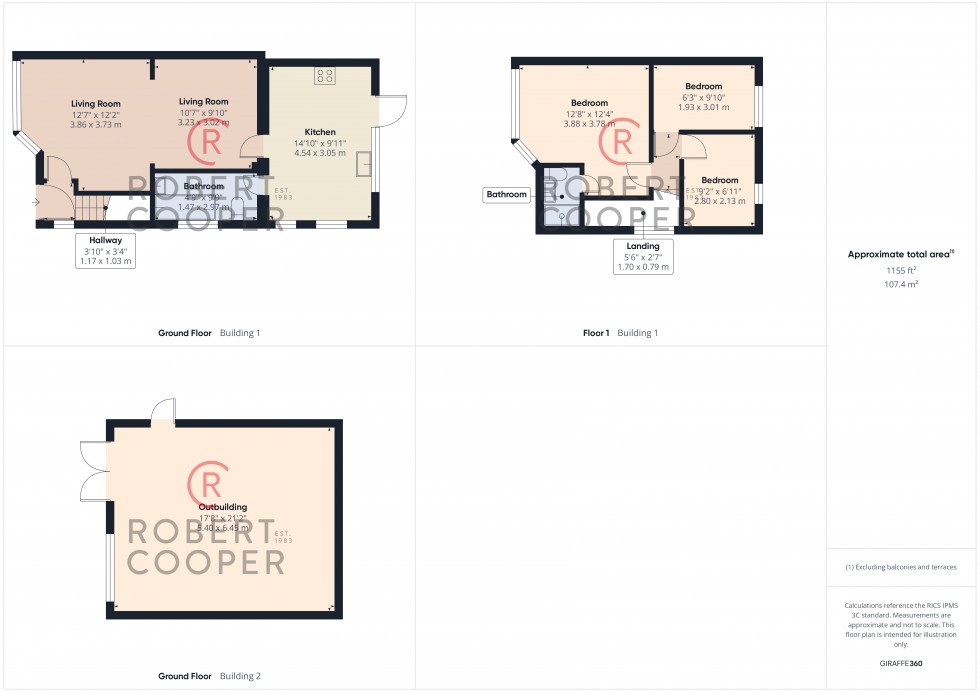 Floorplan for Royal Crescent, Ruislip