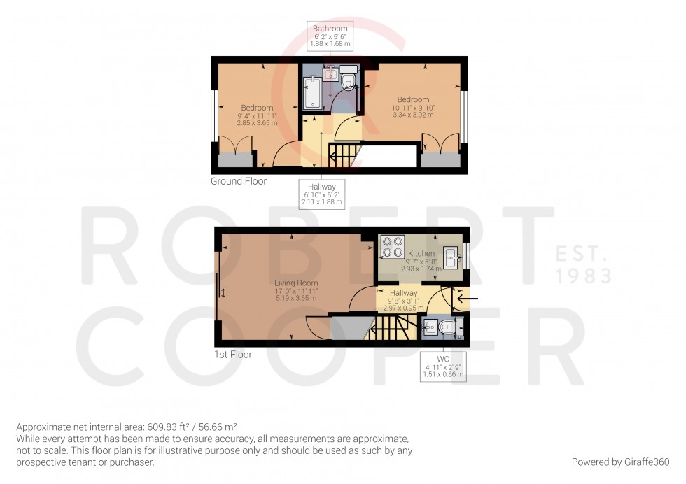 Floorplan for Mayfly Close, Eastcote