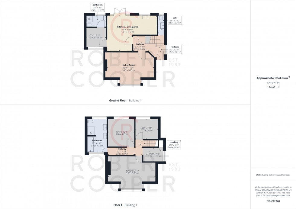 Floorplan for The Fairway, South Ruislip