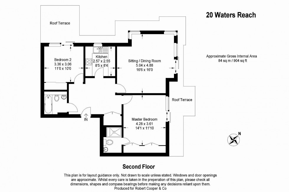 Floorplan for Reservoir Road, Ruislip