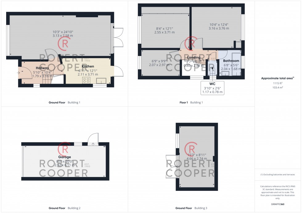 Floorplan for The Fairway, Ruislip