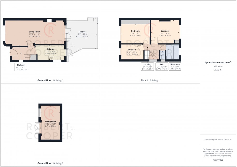 Floorplan for The Fairway, Ruislip