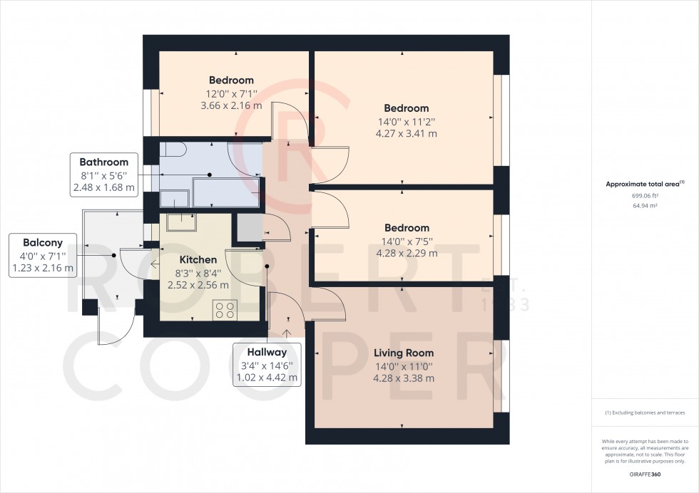 Floorplan for Thurlby Close, Harrow