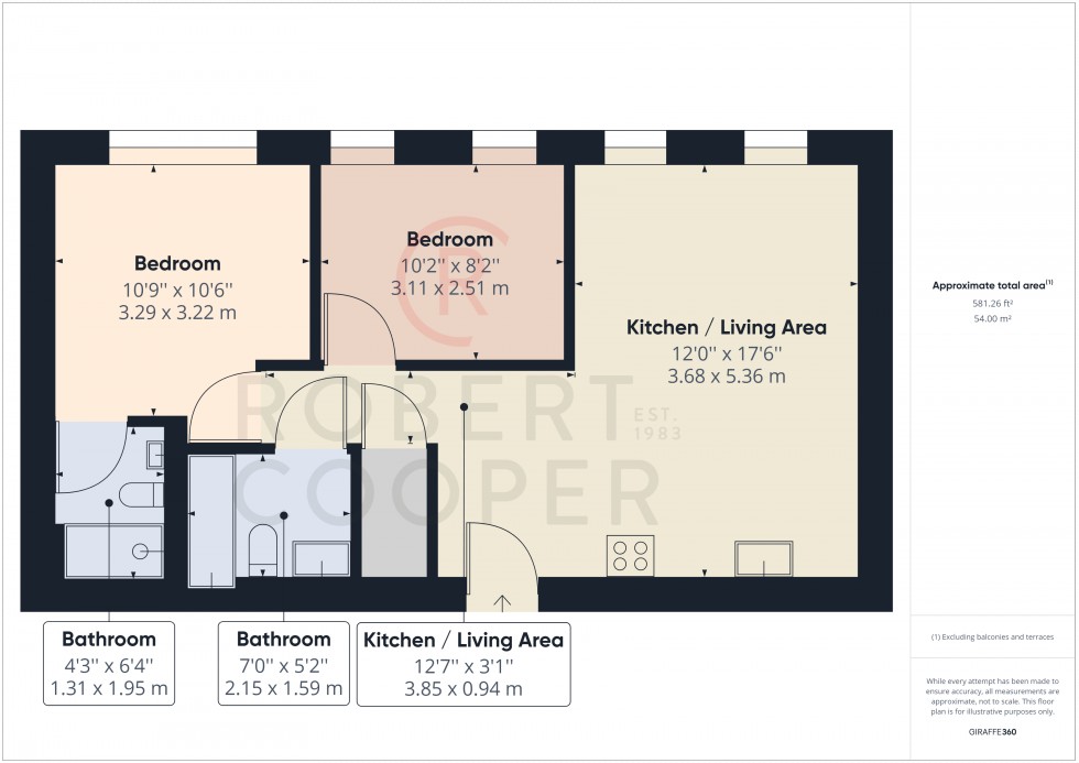 Floorplan for Field End Road, Ruislip