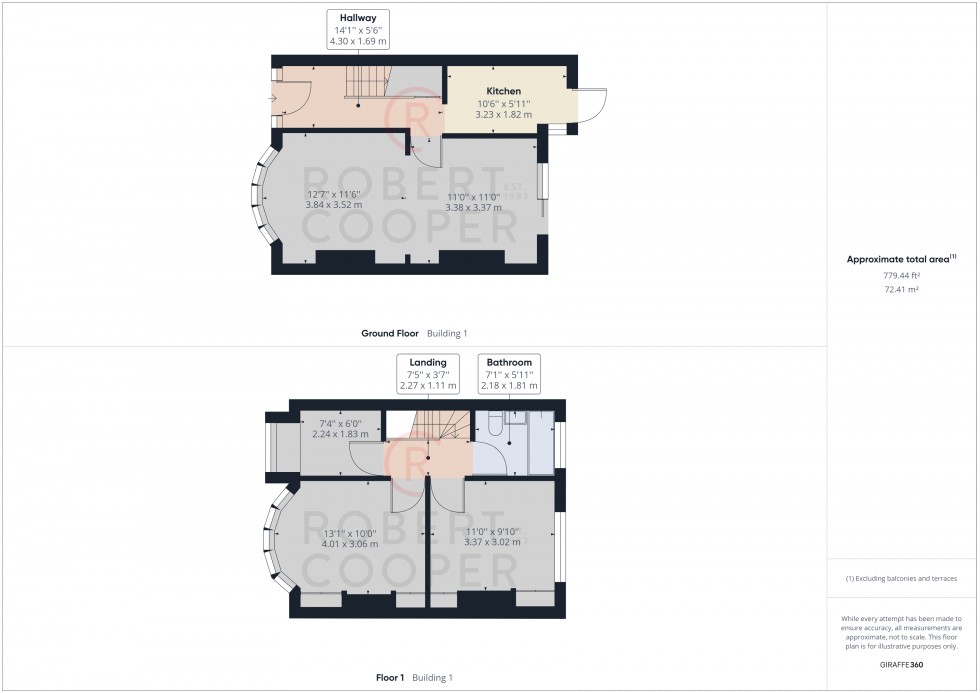 Floorplan for Balmoral Road, Harrow