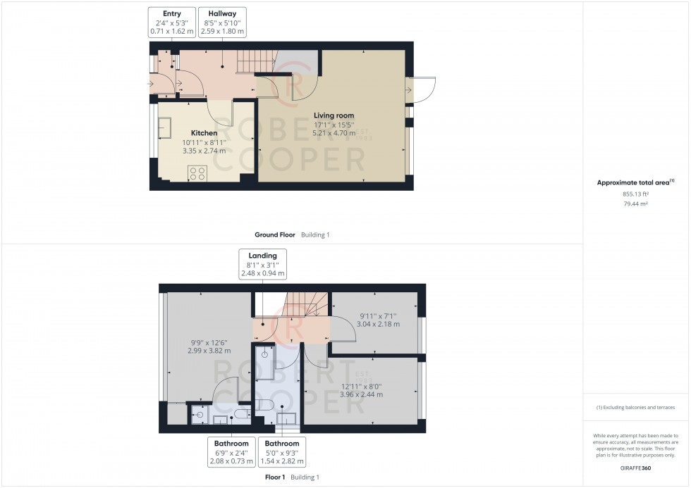 Floorplan for Chamberlain Lane, Pinner