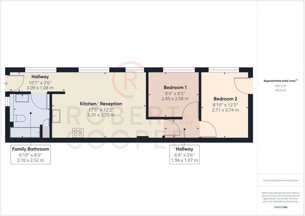 Floorplan for Norfolk Road, Rickmansworth