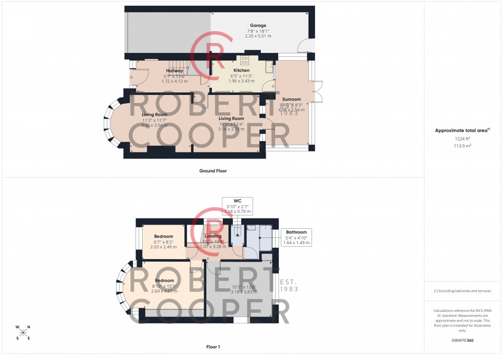 Floorplan for Balmoral Road, Harrow