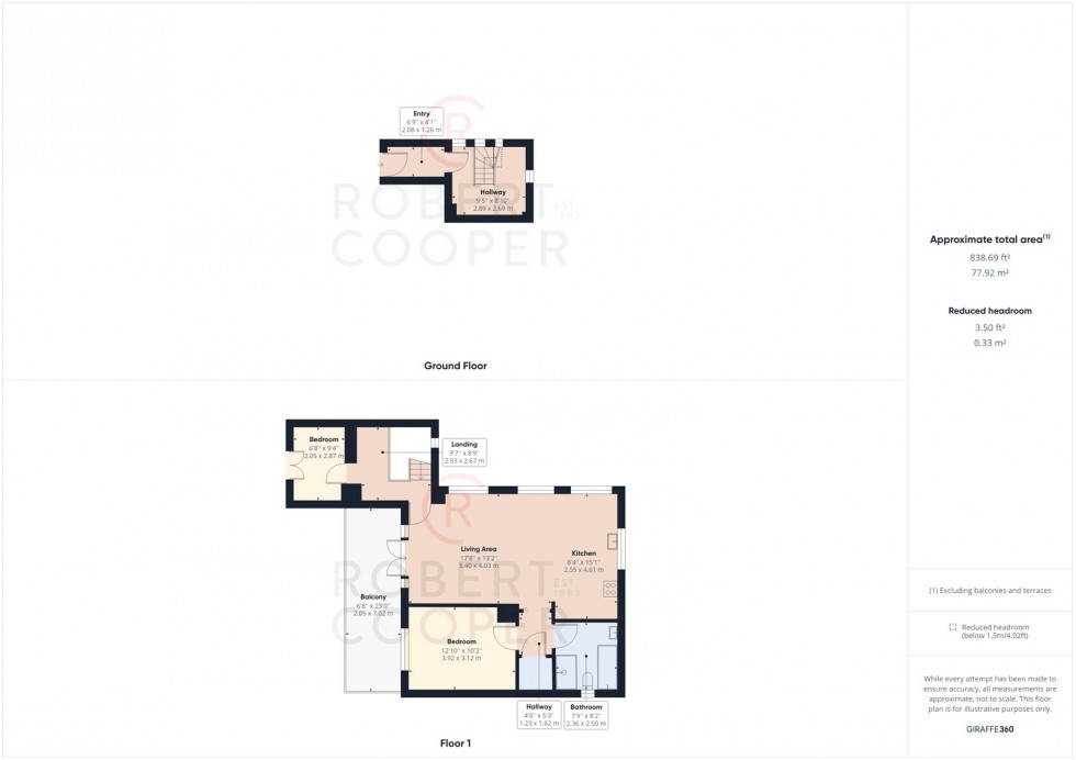 Floorplan for Field End Road, Eastcote