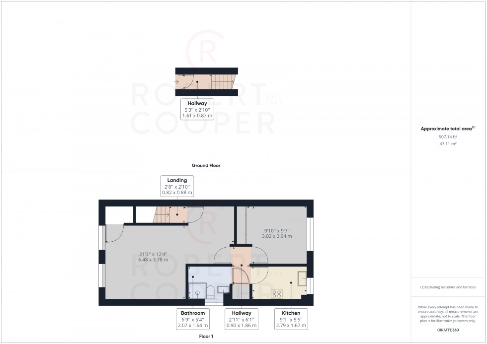 Floorplan for Magnolia Court, Uxbridge